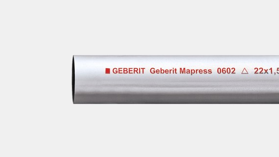 Rura systemowa Geberit Mapress Carbon Steel ocynkowana na zewnątrz