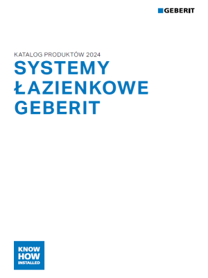 Katalog produktów. Systemy łazienkowe Geberit